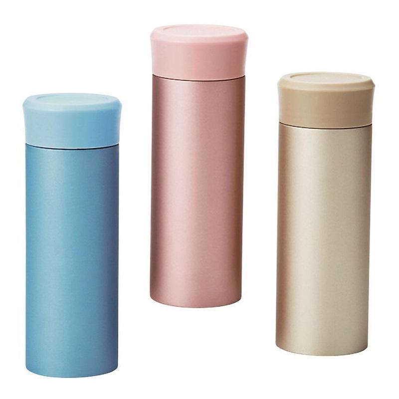 真空スリムマグボトル300ml（メタリック） /アウトドア/キャンプ/水筒