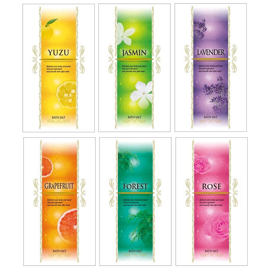 入浴剤 ノベルティ トプラン 1包 6種アソート ☆ロット割れ不可 600個