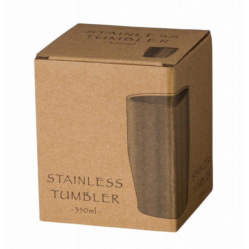 真空ステンレスカラータンブラー350ml シルバー /カップ/コップ/食事/卓上/タンブラー ★80個セットの画像
