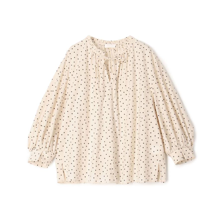 TOMORROWLAND（トゥモローランド） Ballsey ドットプリント フリル