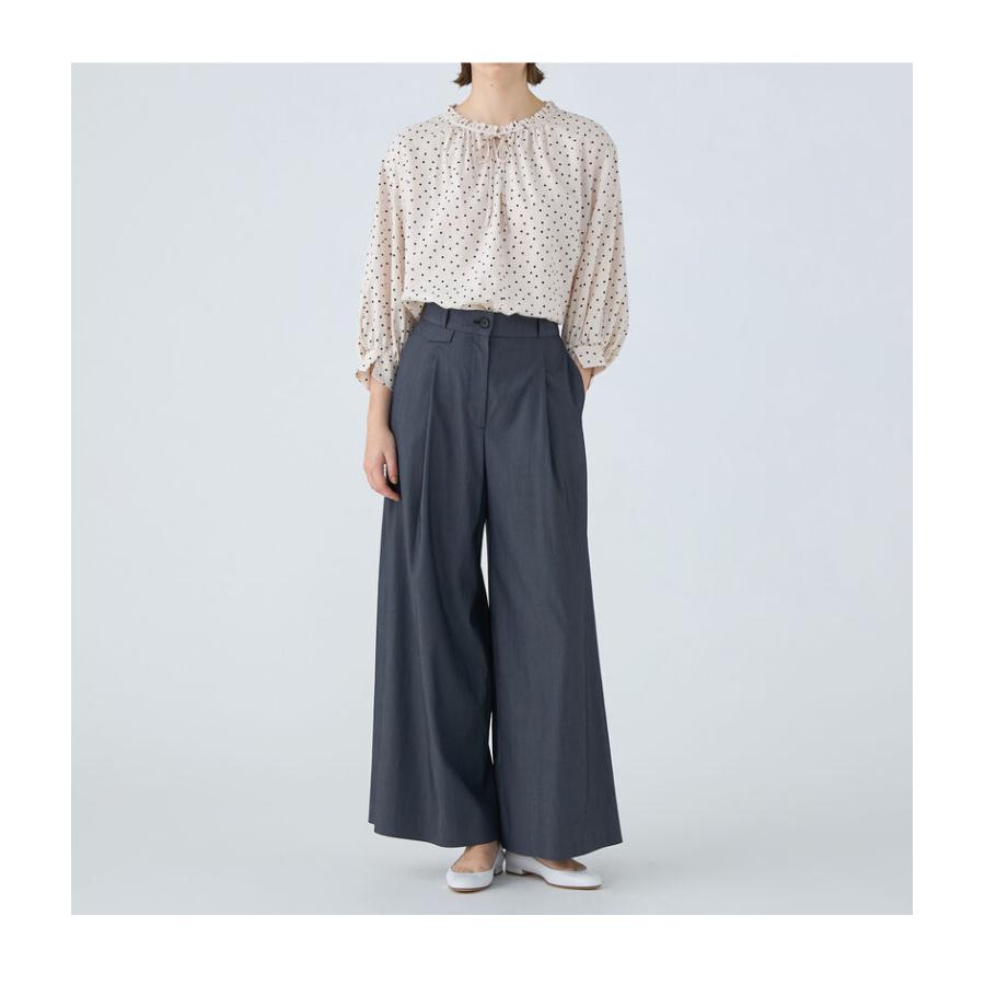 TOMORROWLAND（トゥモローランド） Ballsey ドットプリント フリル