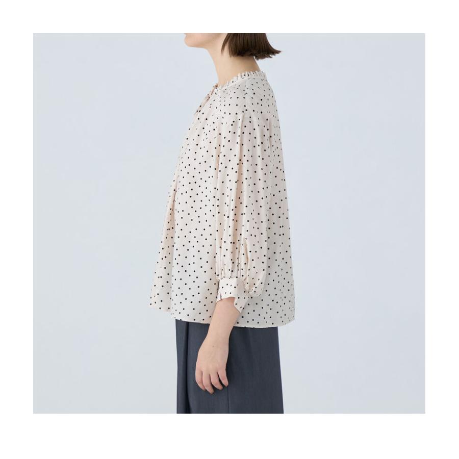 TOMORROWLAND（トゥモローランド） Ballsey ドットプリント フリル