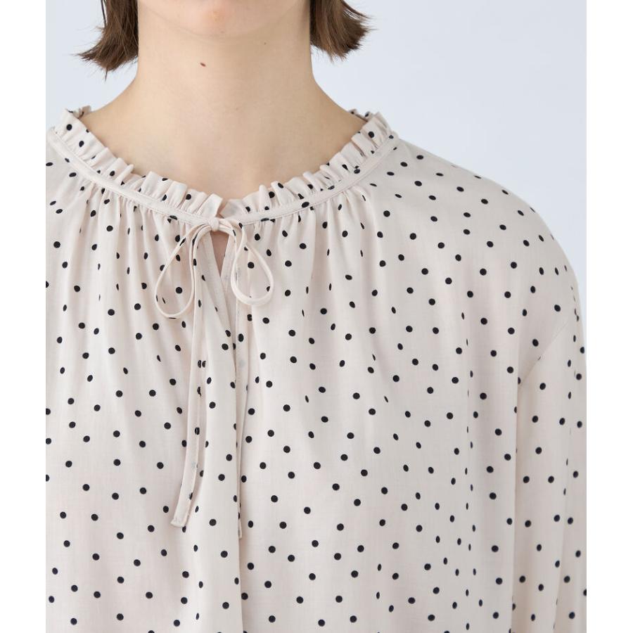 TOMORROWLAND（トゥモローランド） Ballsey ドットプリント フリル