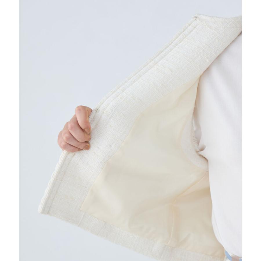 Ballsey コットンスラブショートジレ2025SS