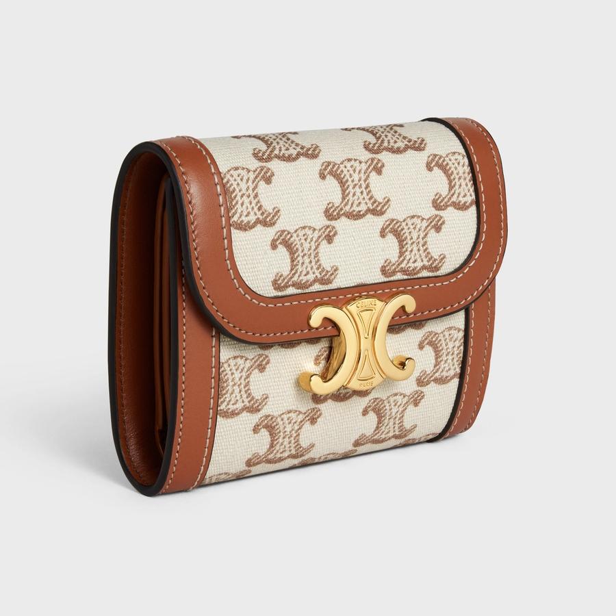CELINE セリーヌ スモール フラップウォレット トリオンフ