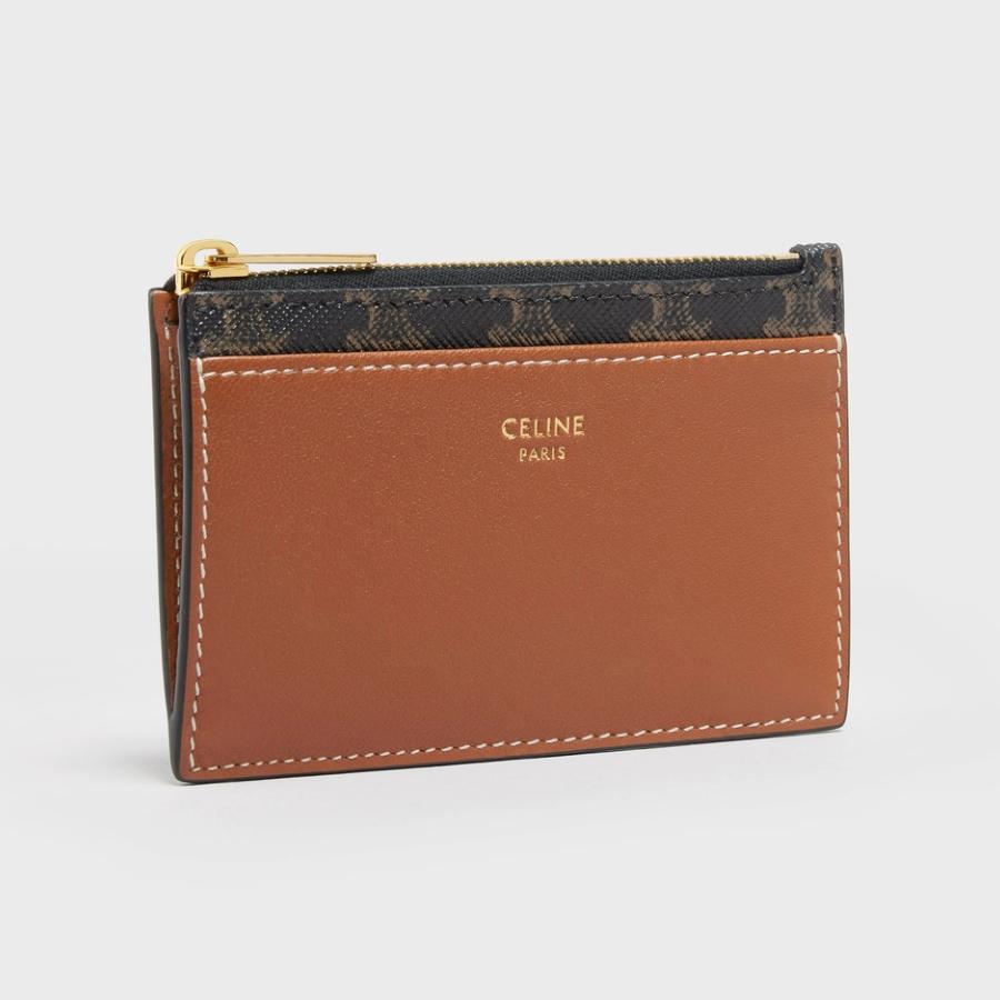 CELINE（セリーヌ） ジップ付きカードホルダー 10F992BZ9.04LU