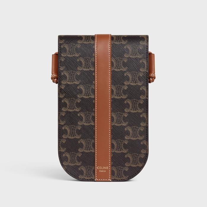 セリーヌ CELINE モバイルポーチ 10H742DCH.04LU トリオンフ 