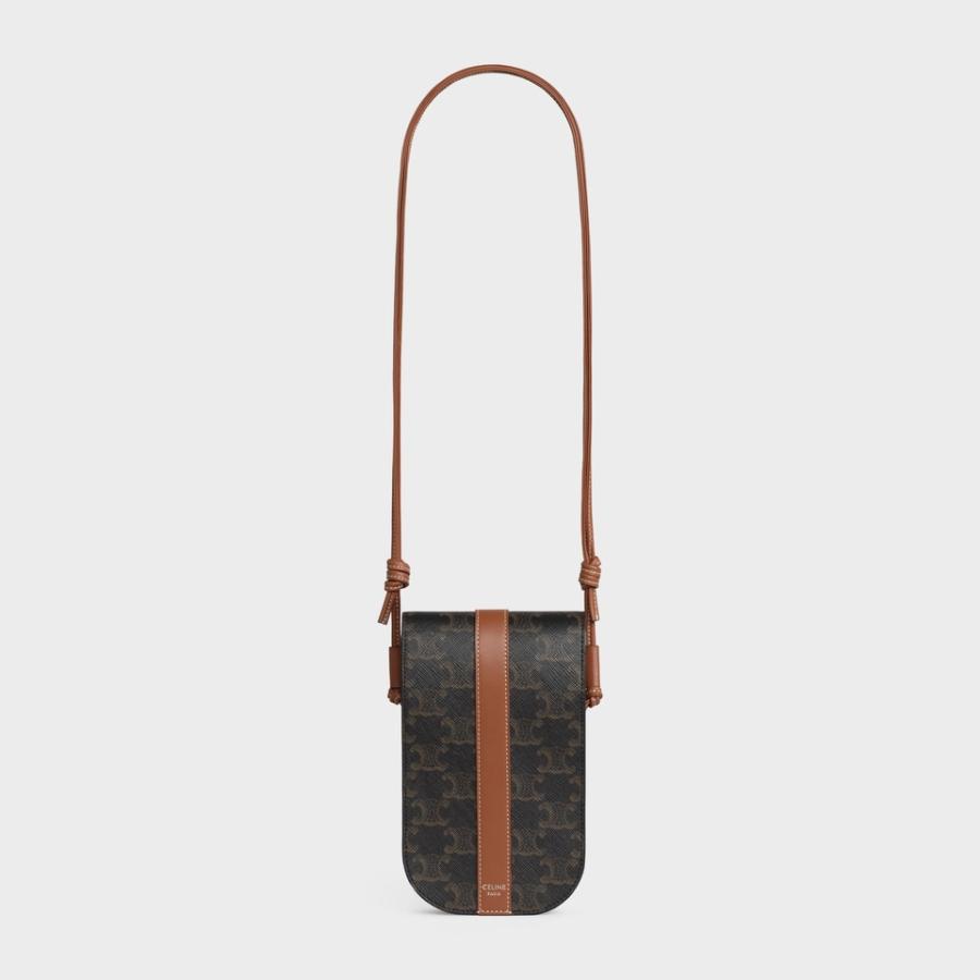 セリーヌ CELINE モバイルポーチ 10H742DCH.04LU トリオンフ 