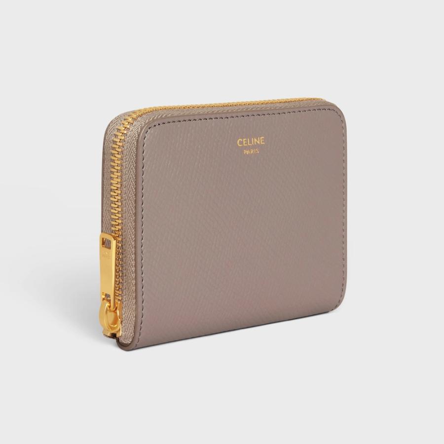 流行にセリーヌ CELINE スモール ジップウォレット（10L203BEL.10BL