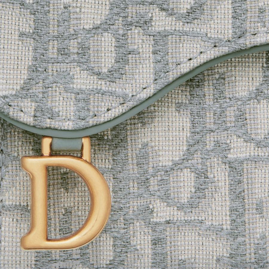 ディオール DIOR SADDLE ロータスウォレット S5652CTZQ_M932 ディオール オブリーク ジャカード グレー｜dnfal｜06