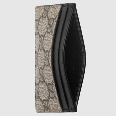 グッチ GUCCI キングスネーク プリント GGスプリーム カードケース