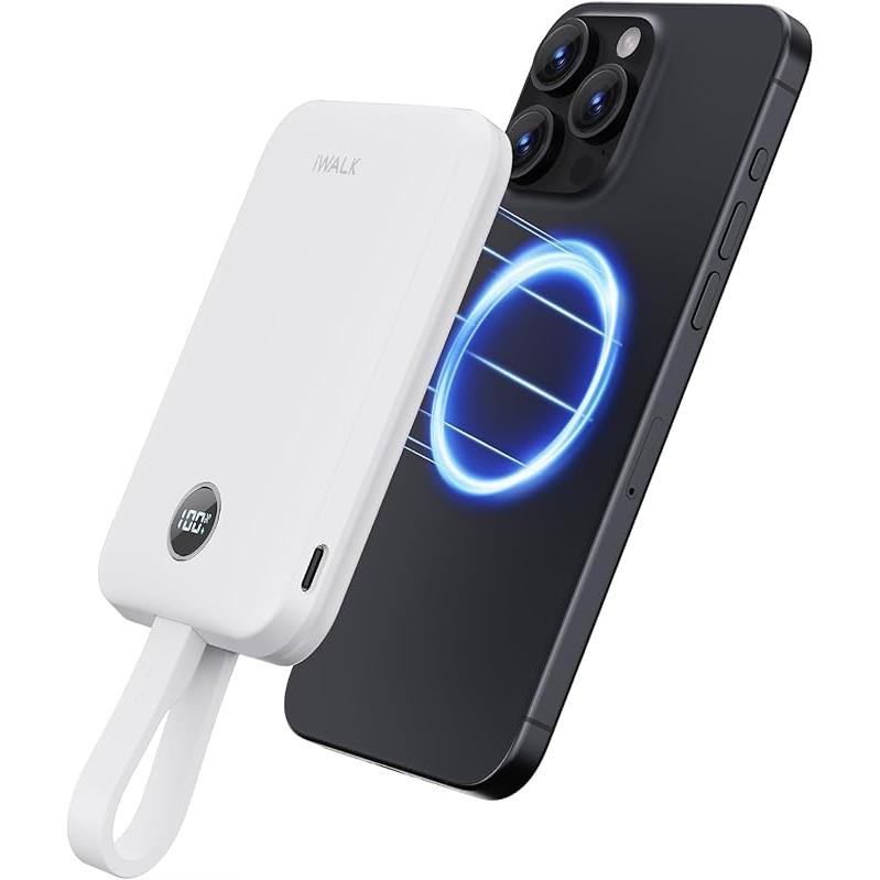 iWALK Power Hybrid Qi2認証 10000mAh モバイルバッテリー 15W