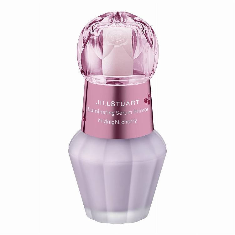 ジルスチュアート JILL STUART イルミネイティング セラムプライマー ミッドナイトチェリー 02EX cherry aurora lavender 限定品
