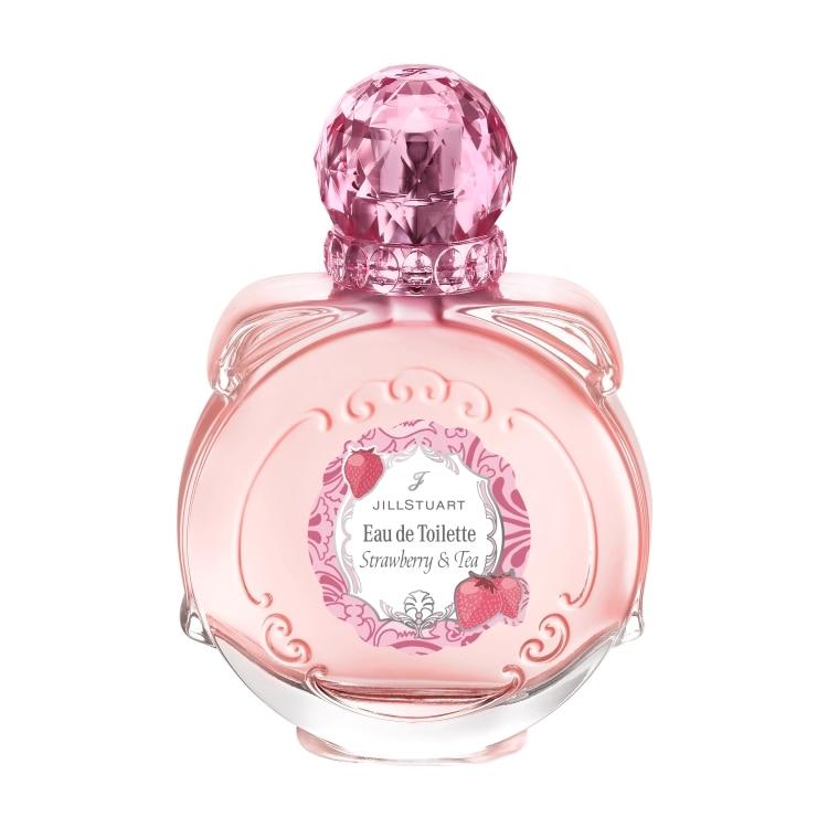 【新品】JILL STUART 50ml 香水　限定品　ストロベリー＆ティー 2024年冬新作香水(レディース)】ジルスチュアート オード ストロベリー
