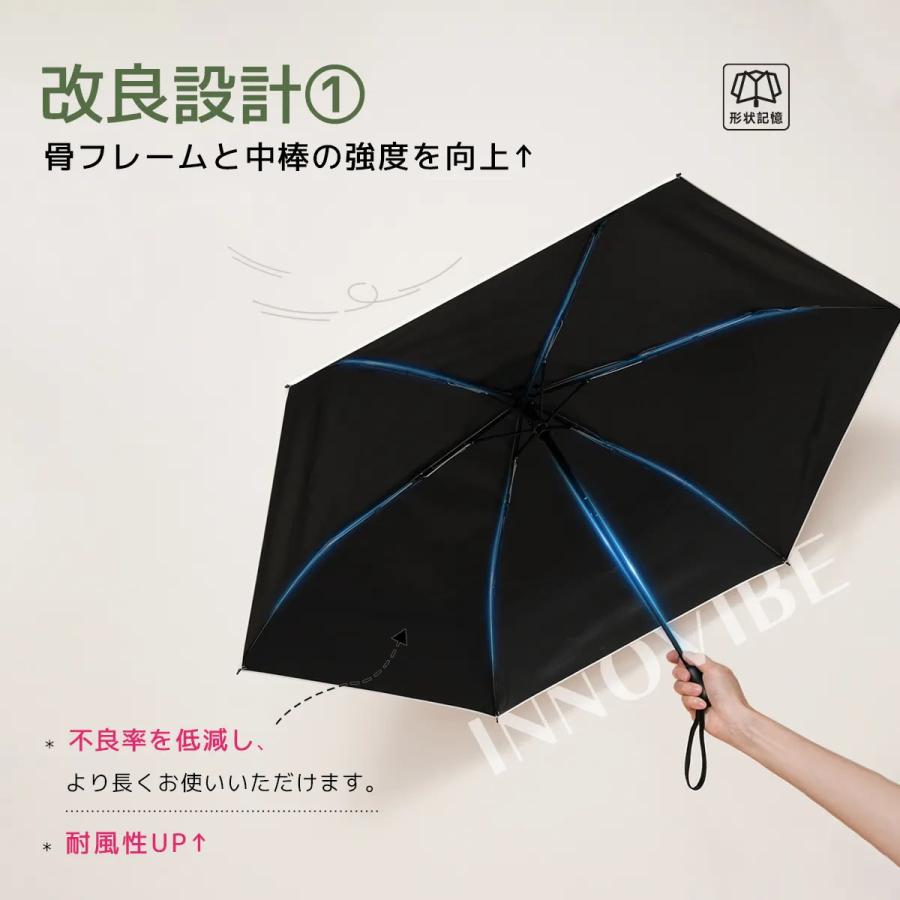 konciwa  【与田祐希×次世代日傘】MFU1S AIR 最軽量 約200g 6本骨 90cm 形状記憶折りたたみ傘 完全遮光100% UVカット 2026年新作 日傘 正規代理店の画像