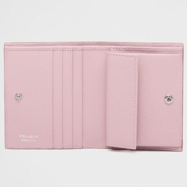 プラダ PRADA サフィアーノエンボスレザー 財布(1MV204_2D1Q_F0E18)ピンク :pra1mv2042d1qf0e18:COSME DNFAL 通販 PayPay最大10% プラダ PRADA レディース 2つ折り長財布 SAFFIANO TAB 1MV025 2DYG ARDESIA ALABASTRO グレー ピンク F0BP9 23ss