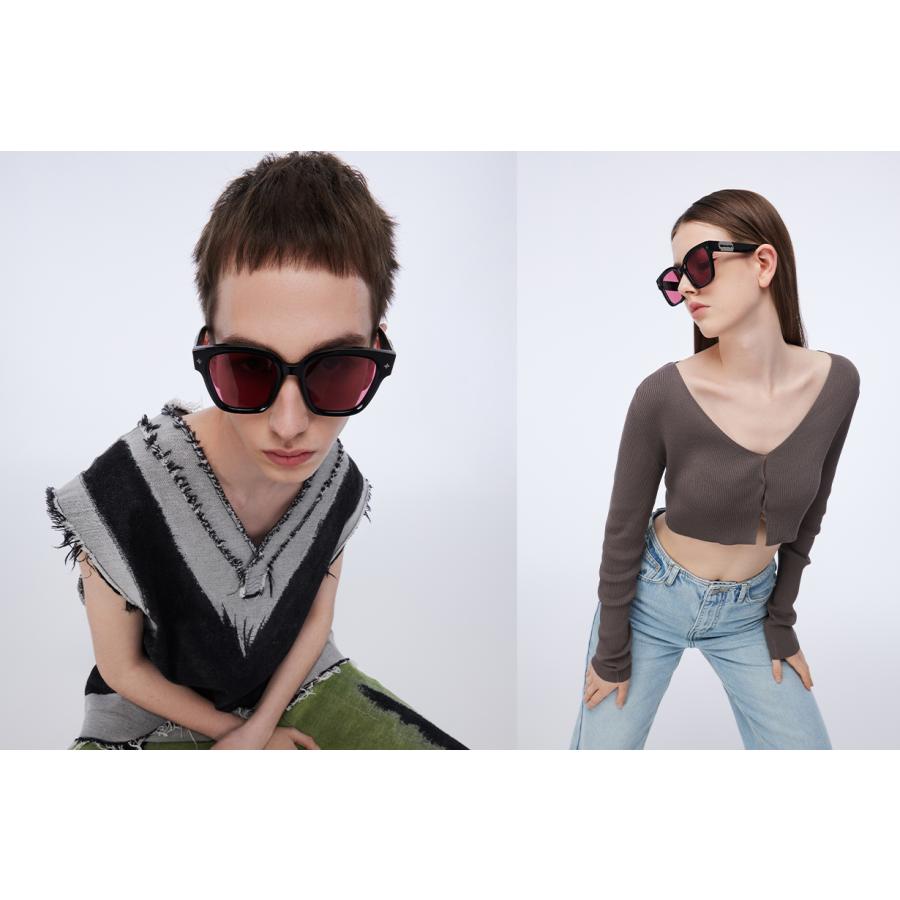 ル*ー様 CVTVLIST サングラス ブラック 完売品 入戲 THE OWNER サングラス ブラック T6521R1 ジャクソン・ワン愛用