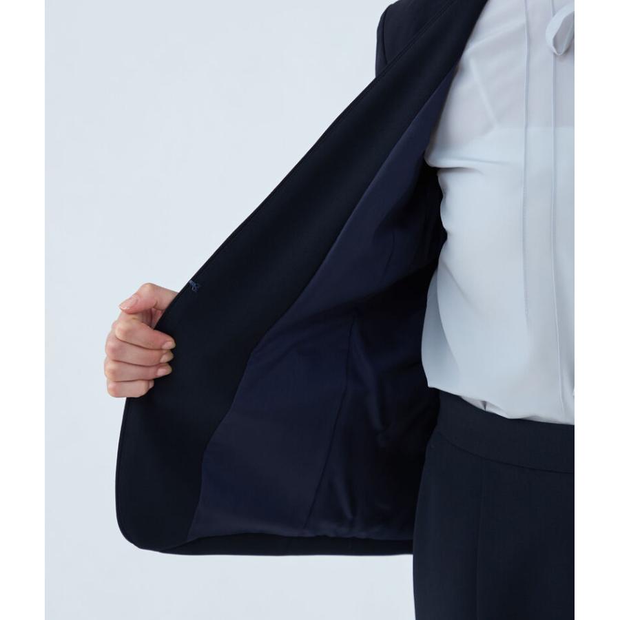 新品タグ付 TOMORROWLAND collection ジレ 34 ネイビー タムタムギンガム ノッチドカラージレ｜トゥモローランド 公式通販