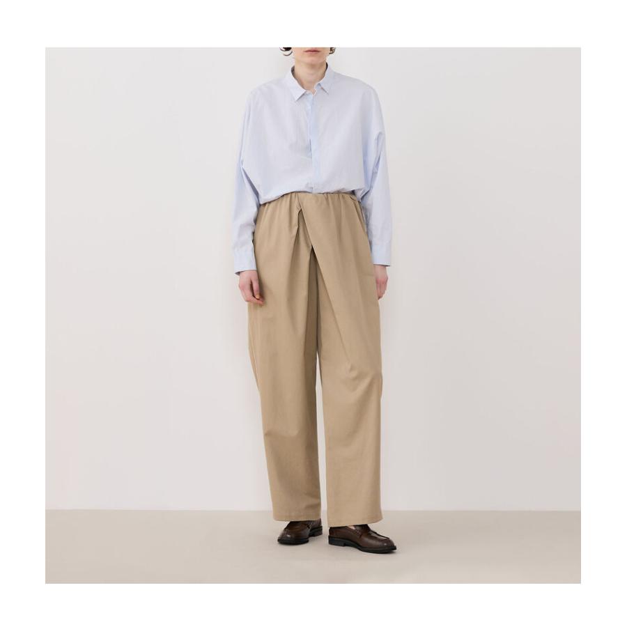 新品　GALERIE VIE MEN パンツ ベージュ TOMORROWLAND（トゥモローランド） GALERIE VIE ノンマーセライズド