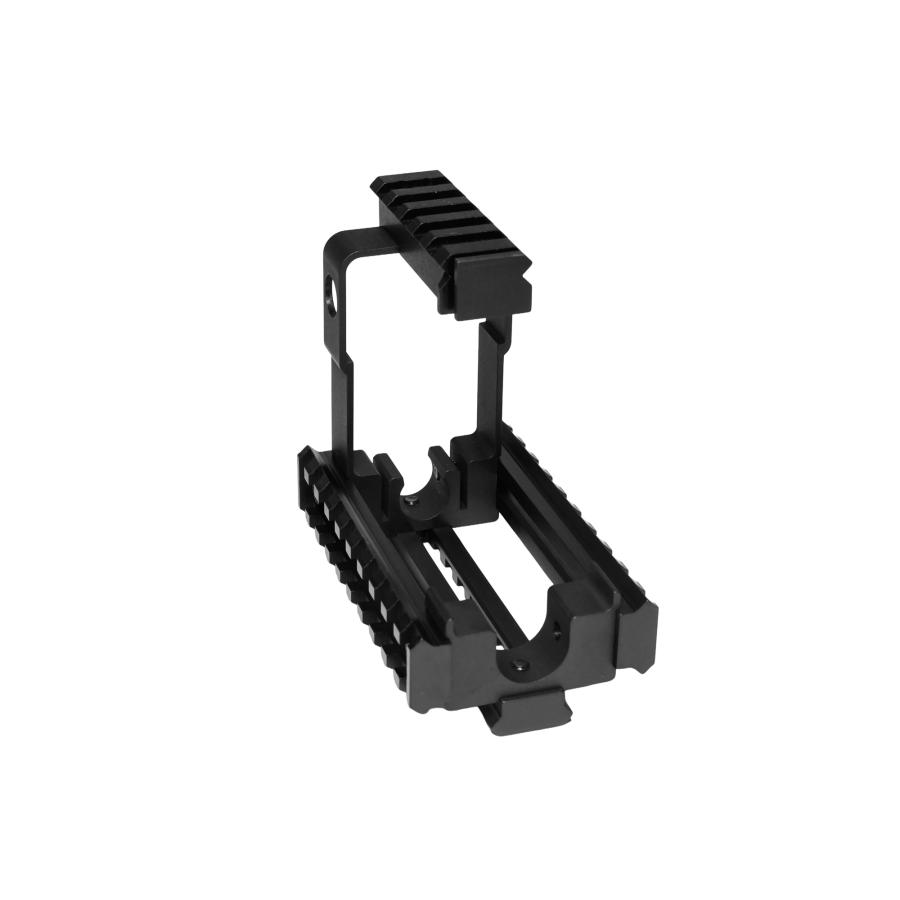 KM企画 DNR マルイ電動 MAC10専用 フレームロックマウントシステム KMオリジナルレイル3個付属セット【MAC10FMSN2】 |  | 06