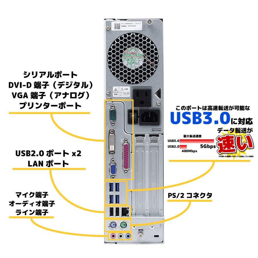 中古パソコン デスクトップ FUJITSU 富士通 ESPRIMO D582/G FMVD04005