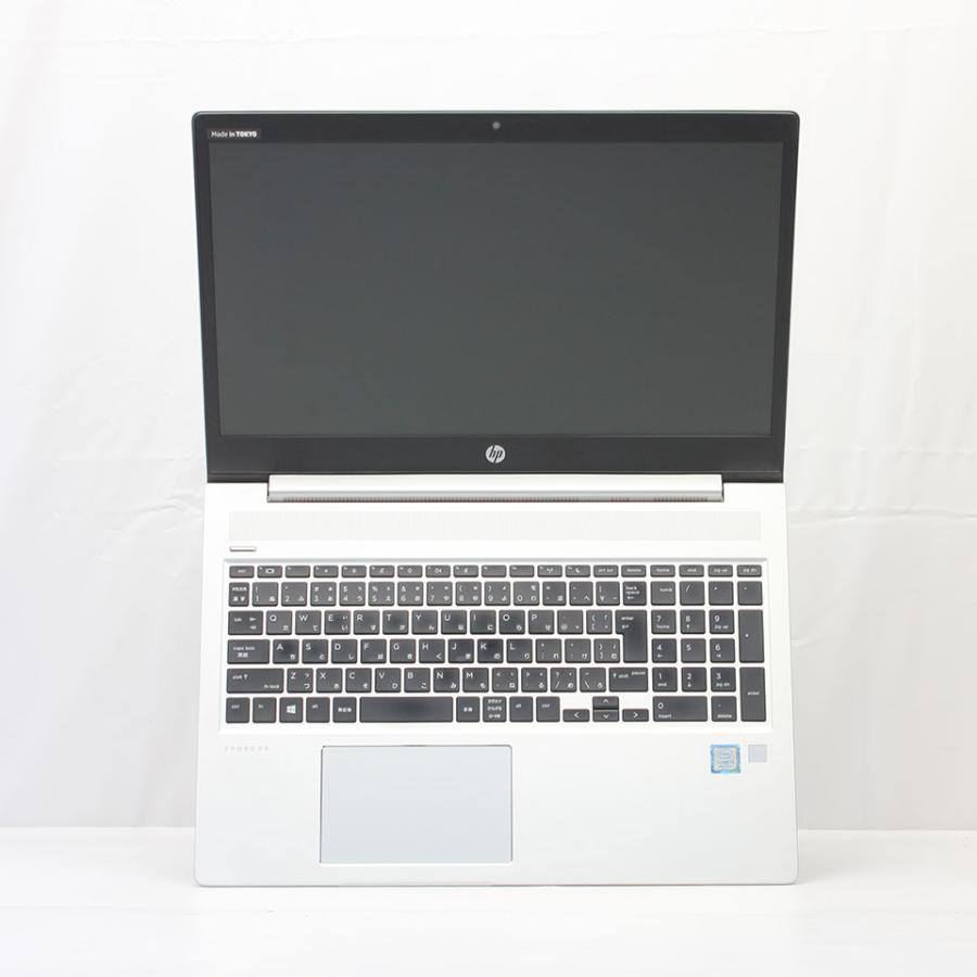 [Cランク]HP ProBook 450 G6 7RP07PA#ABJ [中古 ノートパソコン /15.6型 /Windows11 Pro /Core i5 /メモリ：8GB /M.2：512GB][15.6インチ /送料無料]｜do-mu｜05