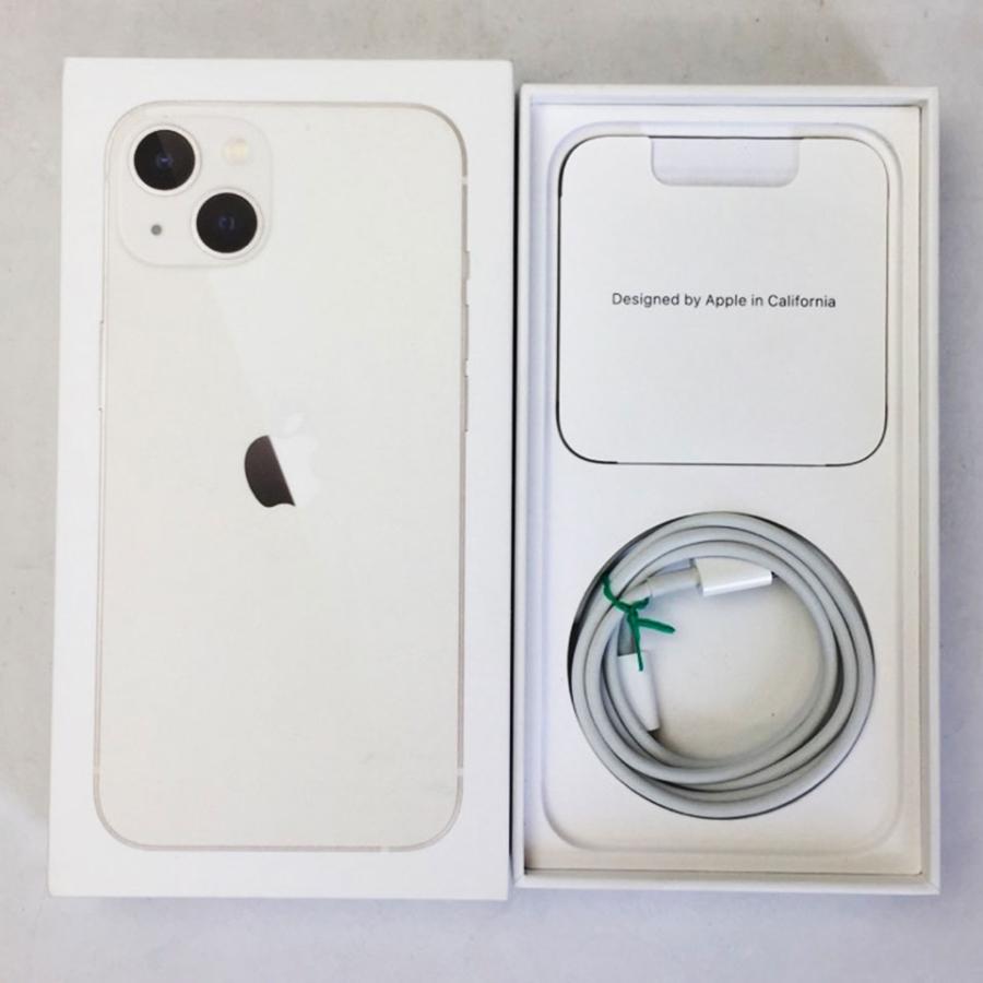 Apple SIMフリー iPhone 13 128GB スターライト MLND3J/A (A2631