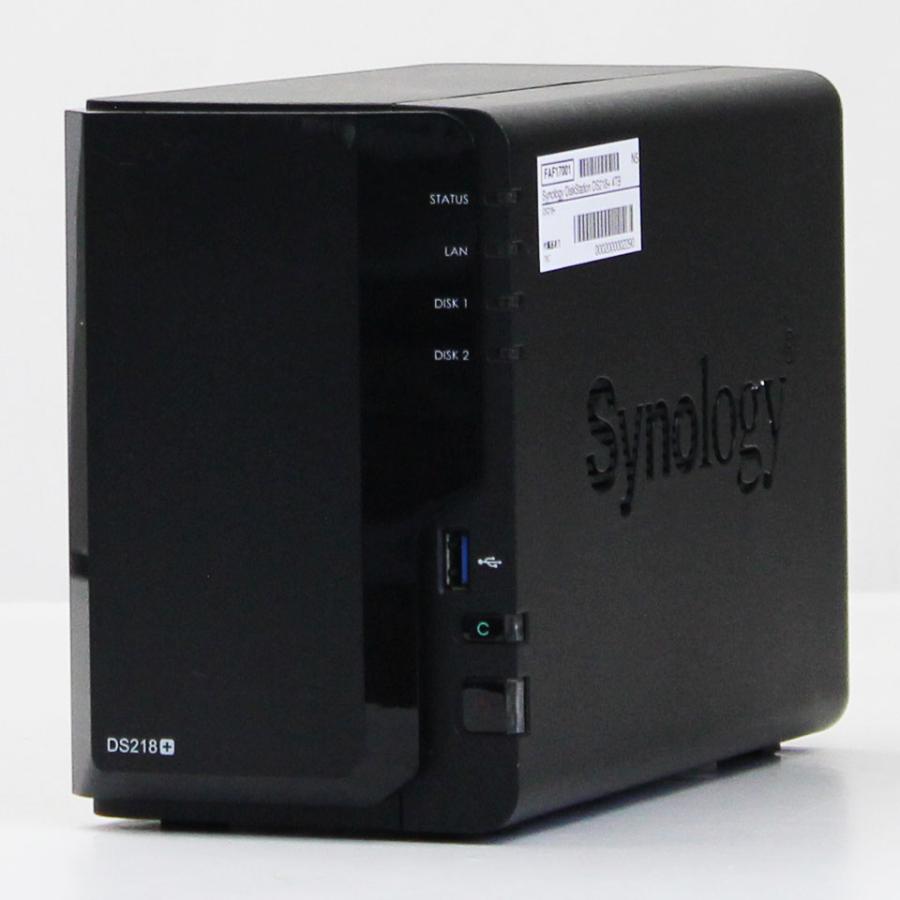 Synology DiskStation DS218+ 4TB 中古 / NAS (FAF17001) : パソコン