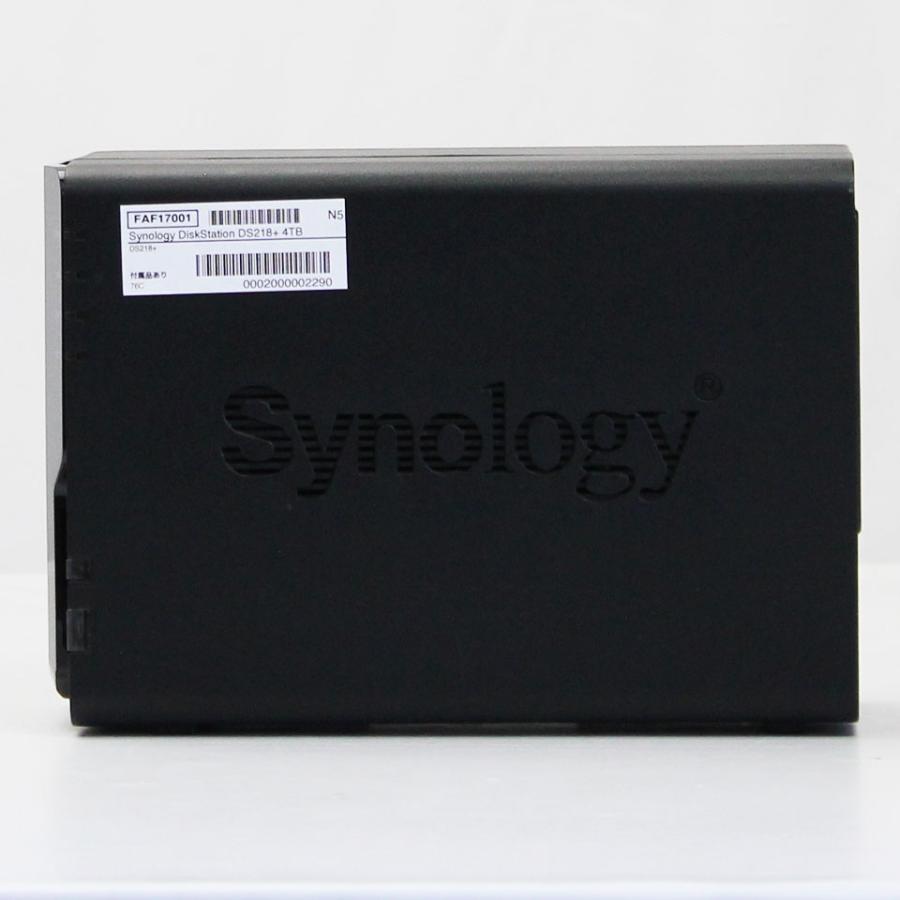 Synology DiskStation DS218+ 4TB 中古 / NAS (FAF17001) : パソコン