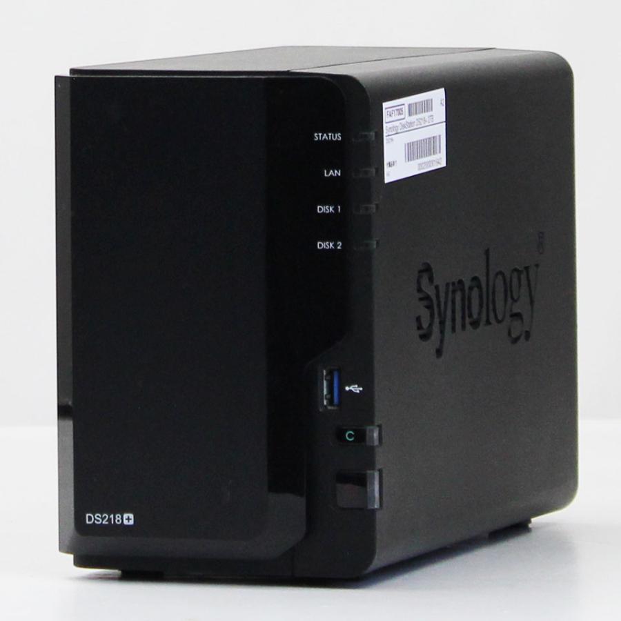 Synology DiskStation DS218+ 2TB 中古 / NAS : パソコンショップ 
