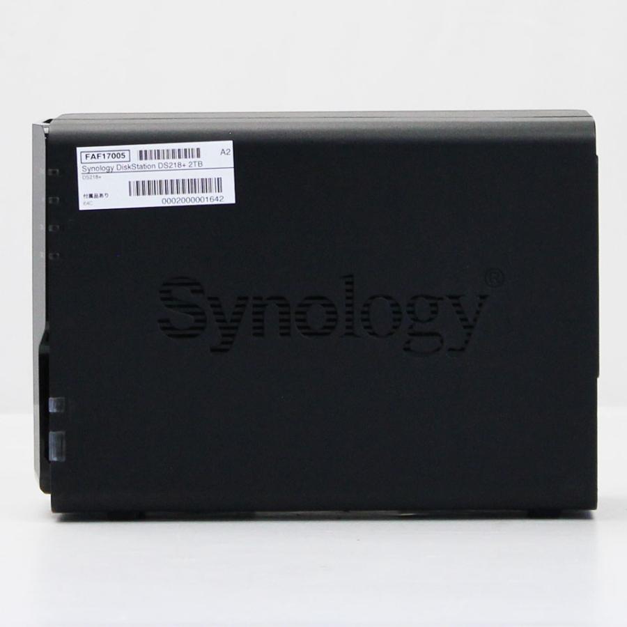 Synology DiskStation DS218+ 2TB 中古 / NAS : パソコンショップ 
