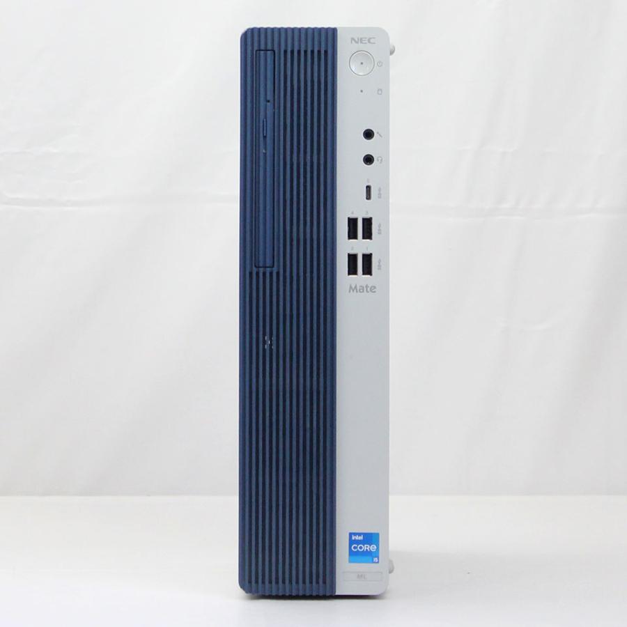 【中古】NEC Mate ML MJT44L-G (FAJ01022) デスクトップパソコン /Windows11 Pro /Core i5 12400 /メモリ 16GB /M.2 256GBの画像