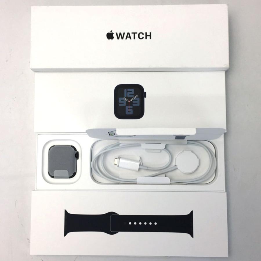 中古】 Apple Watch SE 第2世代 GPSモデル 40mm ミッドナイトスポーツ