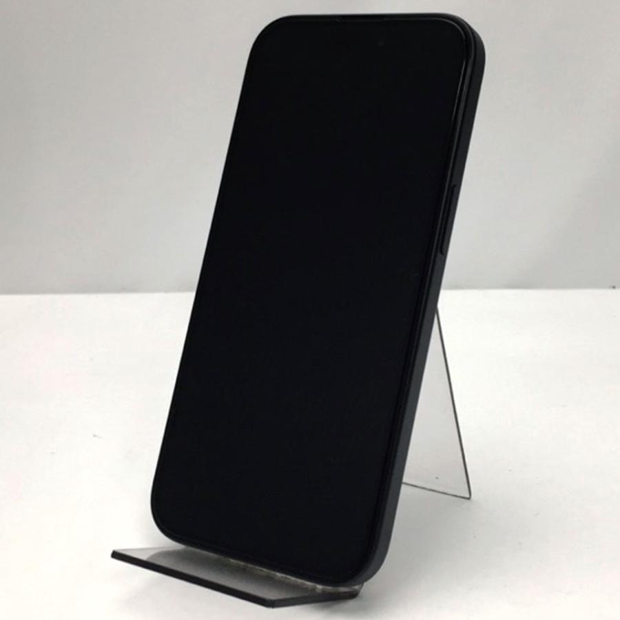 中古】 Apple SIMフリー iPhone 15 128GB ブラック MTMH3J/A (A3089