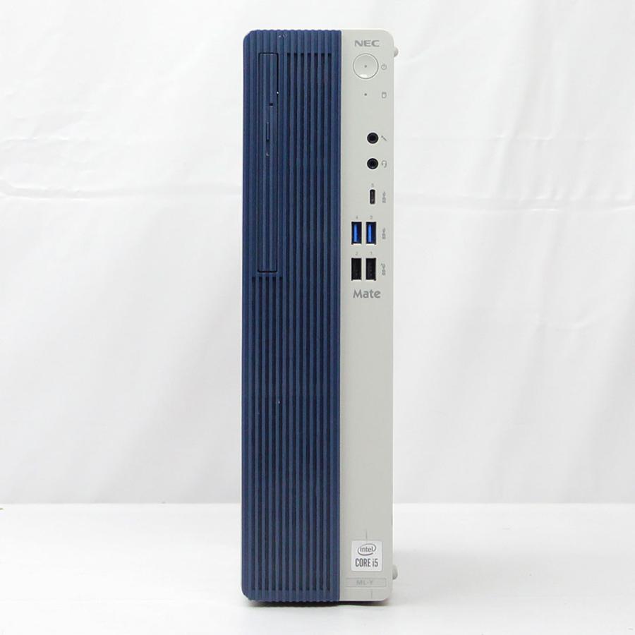 【中古】NEC Mate ML MRT29/L-Y (WAK04023) デスクトップパソコン /Windows11 Pro /Core i5 10400 /メモリ 16GB /M.2 512GBの画像