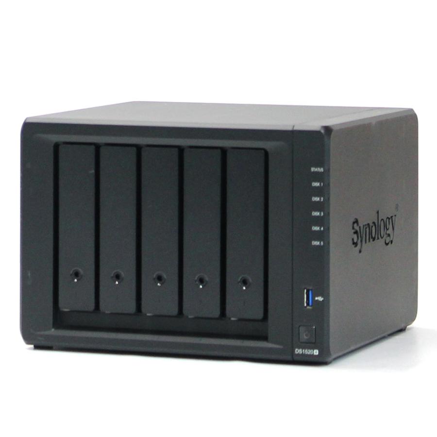 最終値下げ　美品　Synology DS1520+ NAS 5ベイ 中古】 Synology DiskStation DS1520+ 5TB NAS (FBB17006) : パソコン
