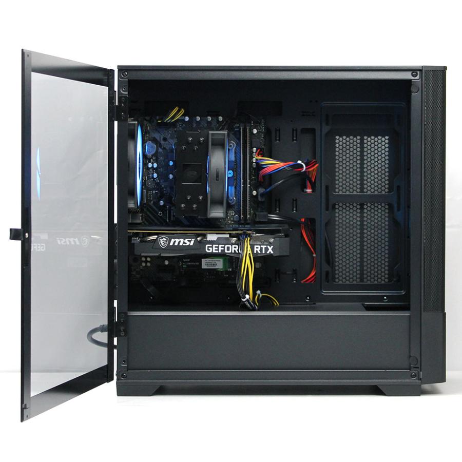 【中古】DO-MUオリジナル 魂のPC 光 DF DK415M BK RTX3060 (HBC03002) デスクトップ /Win11P /Core i5 12400F /16GB /M.2+HDD 2TB /GeForce RTX 3060 12GB