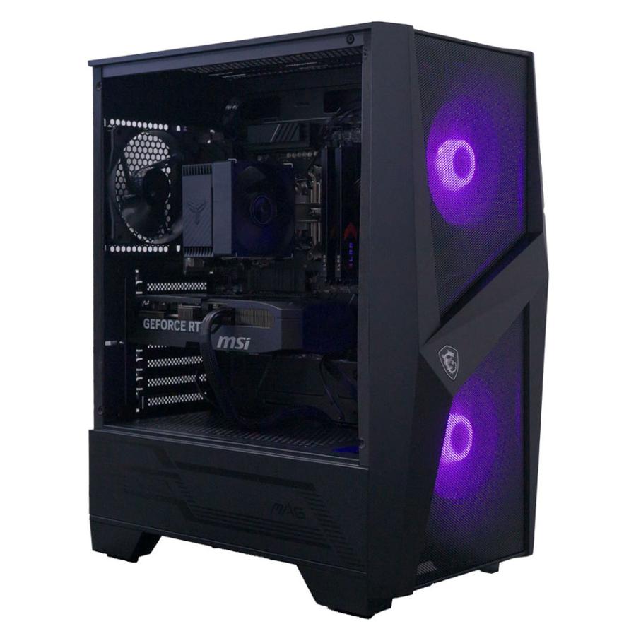 【新品】Panoplia Powered by msi R5B65506TPMF デスクトップパソコン /Win11H /AMD Ryzen 5 7500F /メモリ 32GB /M.2 1TB /GeForce RTX 5060 Ti 8GB（Yahoo!・パソコンショップ ドーム Yahoo!店）