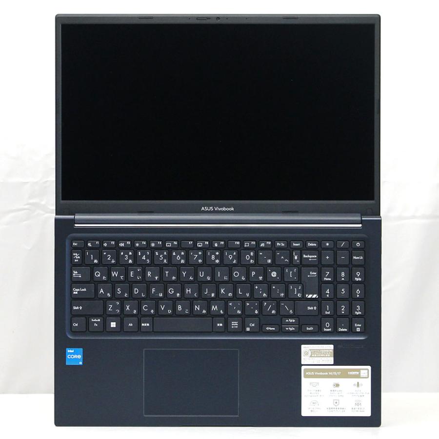 【Microsoft Office付属】 【中古】ASUS Vivobook 15 (LBD05008) ノートパソコン /Win11H /Core i3 1315U /メモリ 16GB /M.2 512GB /15.6インチ 1920 x 1080の画像