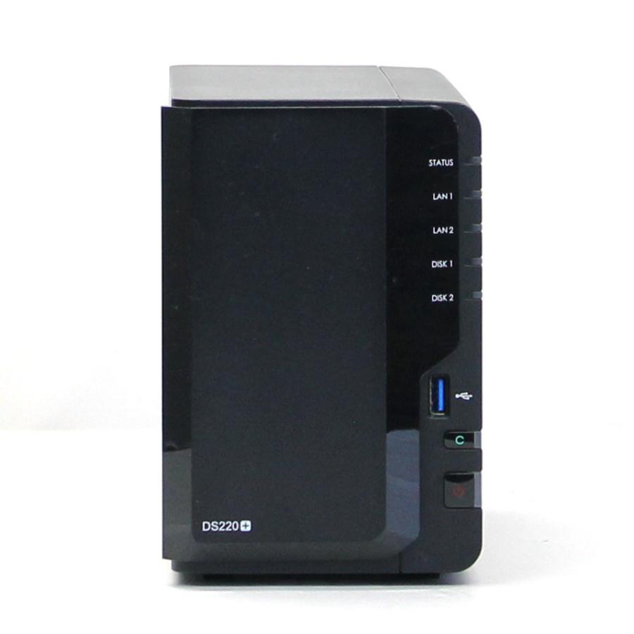 中古】 Synology DiskStation DS220+ 8TB NAS (FBD14017) : パソコン 