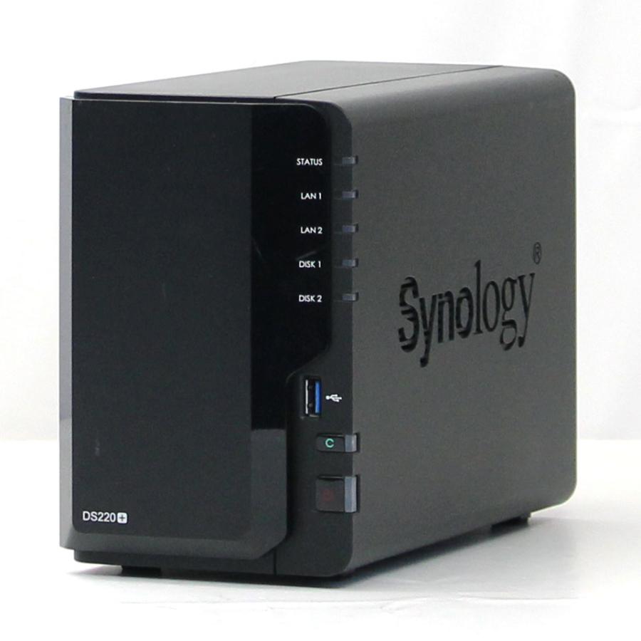 中古】 Synology DiskStation DS220+ 8TB NAS (FBD14019) : パソコン 
