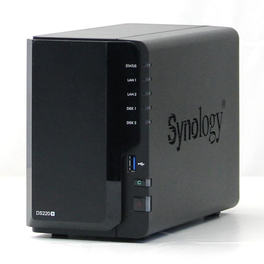 中古】 Synology DiskStation DS220+ 8TB NAS (FBD14016) : パソコン