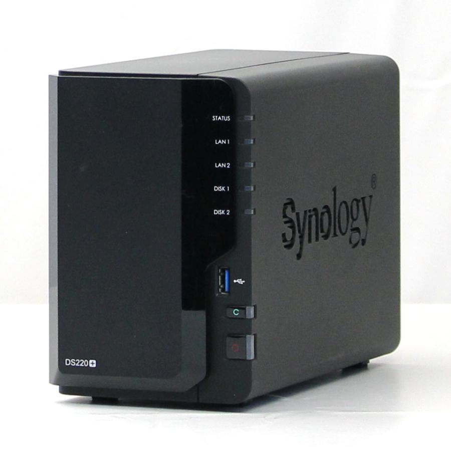 中古】 Synology DiskStation DS220+ 4TB NAS (FBD14012) : パソコン