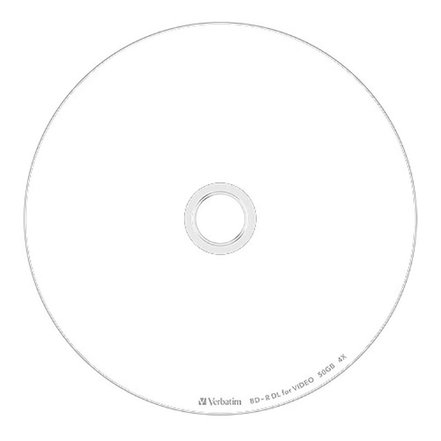 不定期特価」 Verbatim(バーベイタム) BD-R DL データ&録画用 50GB 1-4倍速 「100枚(20枚×5個)」 (VBR260YP20SV1 5個セット) データ用メディア Victor 映像用ブルーレイディスク LTH 1回録画用 130分 25GB 2倍速 ワイドホワイトプリンタブル 5枚 BV-R130GL