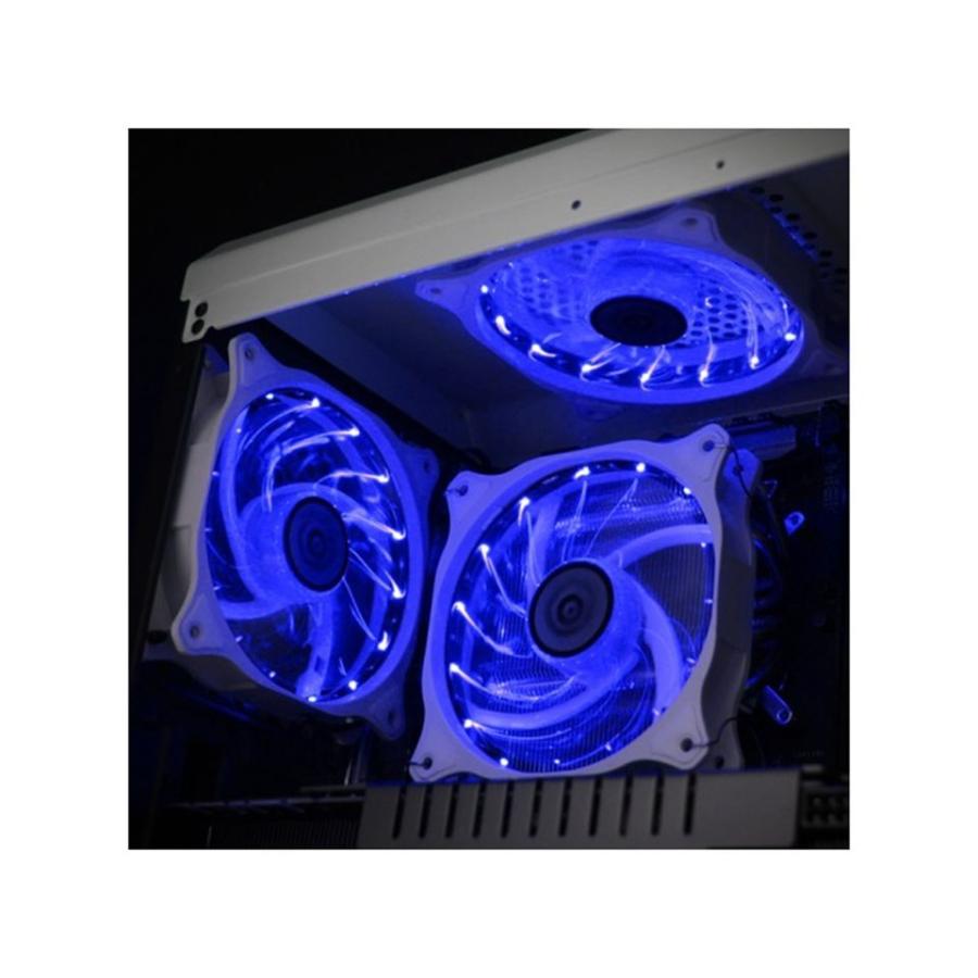 静音タイプ 12cm 青LED PCケースファン(SUITMASTER 120F BLADE BLUE