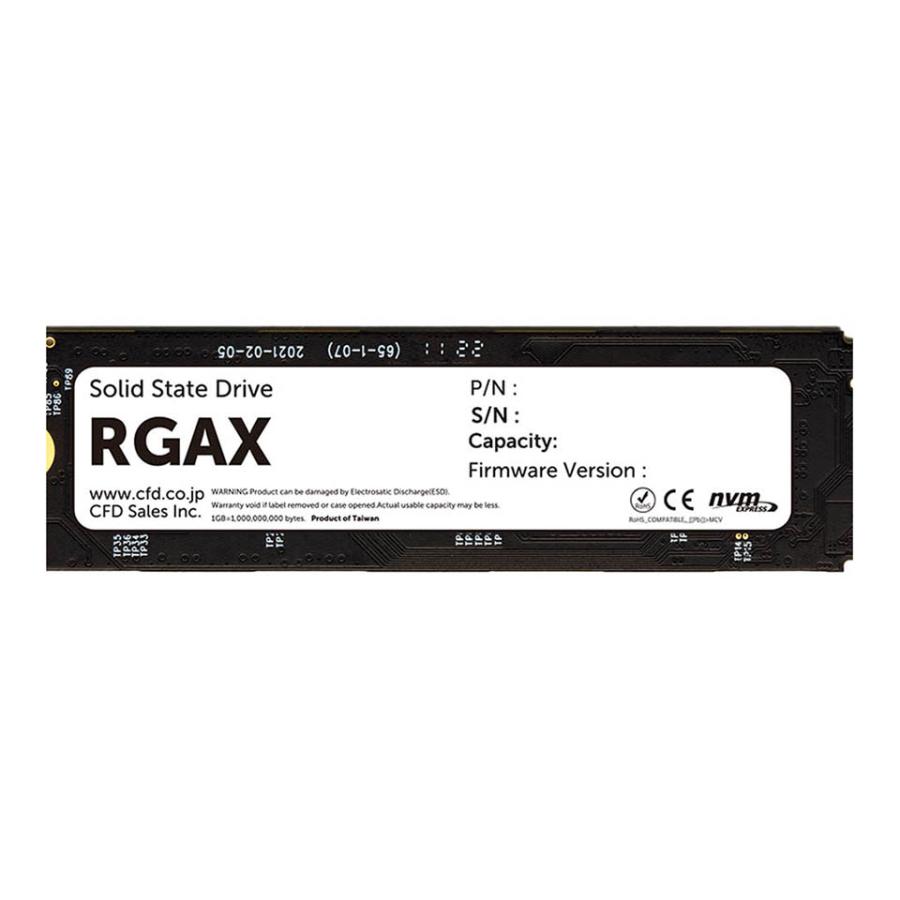 CFD | シー・エフ・デー RGAXシリーズ CSSD-M2L2TRGAXN M.2 SSD NVMe 