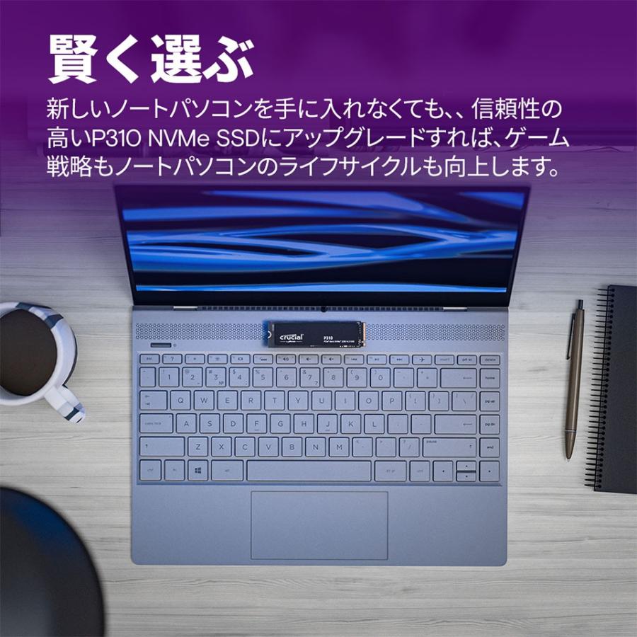 CRUCIAL (CT1000P310SSD8-JP) M.2 SSD NVMe 1TB P310シリーズ (M.2