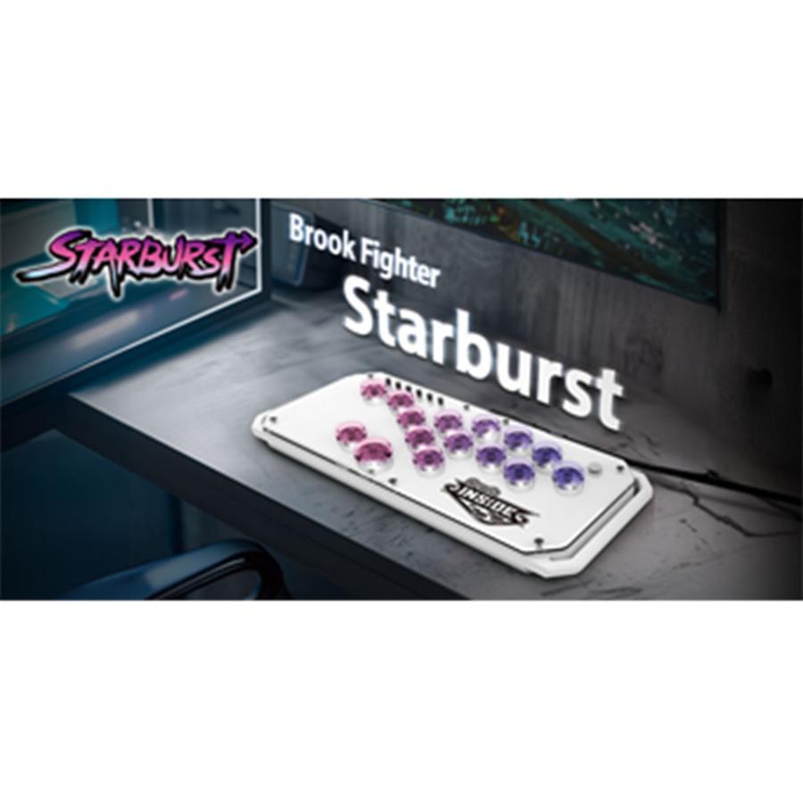 Brook (FM0012663) レバーレスコントローラー Fighter Starburst White