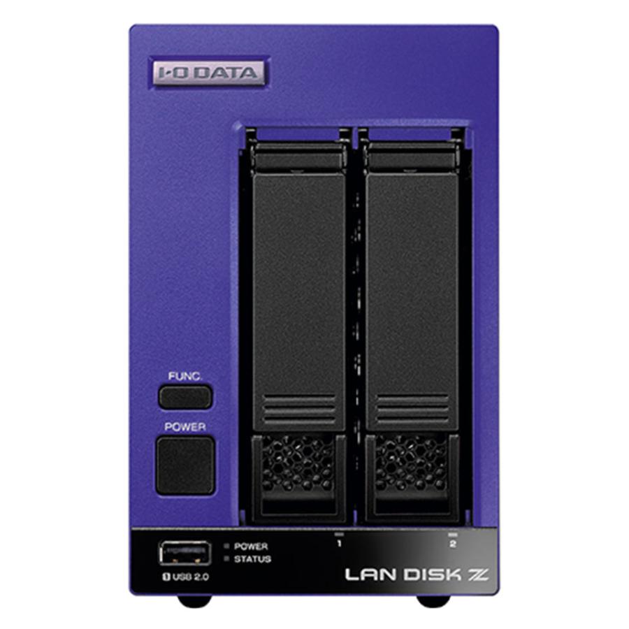 IODATA｜アイオーデータ [HDL2-Z22SI3B08]] LAN DISK Z/8TB搭載/2ベイ