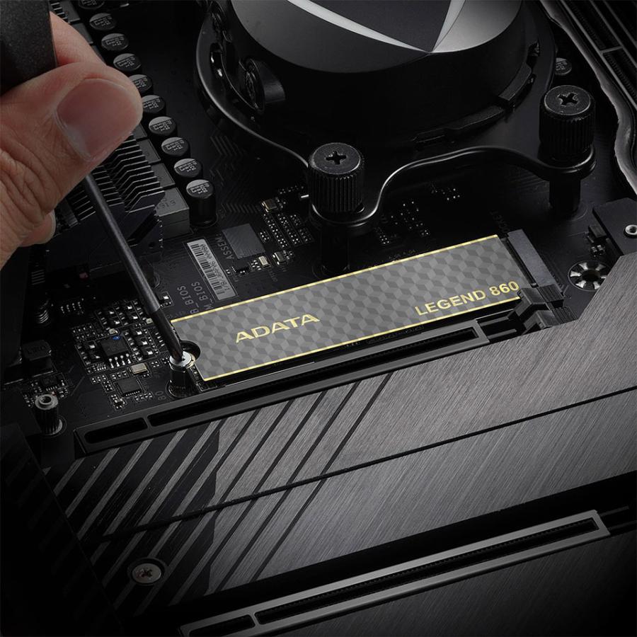 ADATA (SLEG-860-2000GCS) M.2 2280 2TB LEGEND 860 PCIe Gen4x4の画像